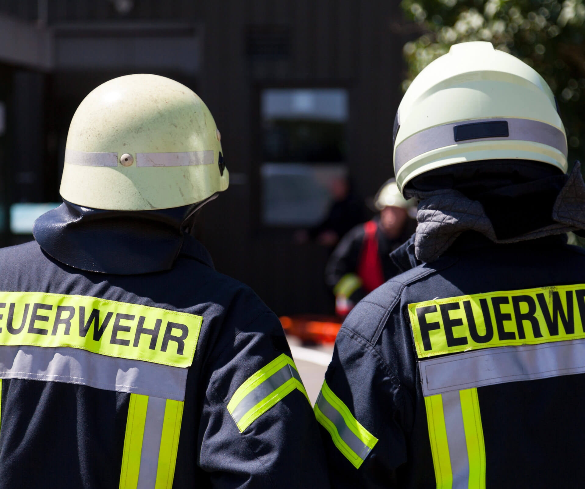 Feuerwehrhelme