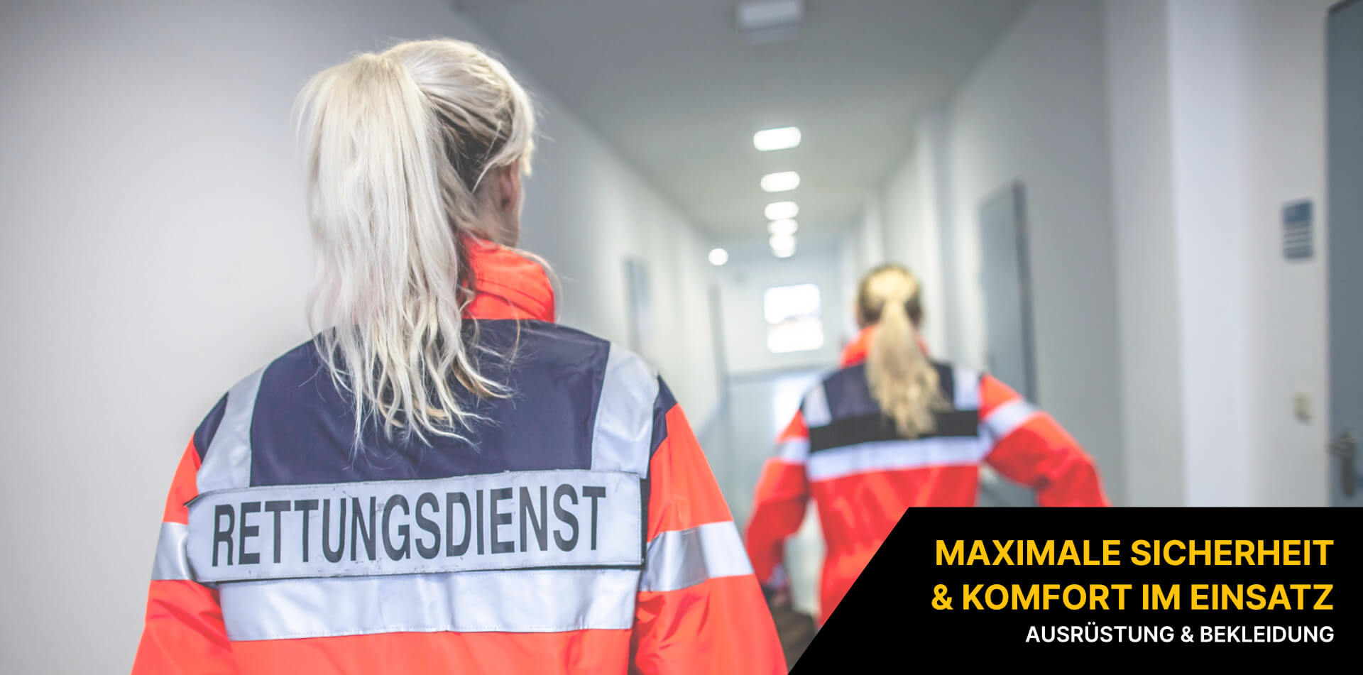 Rettungsdienst Ausrüstung und Bekleidung