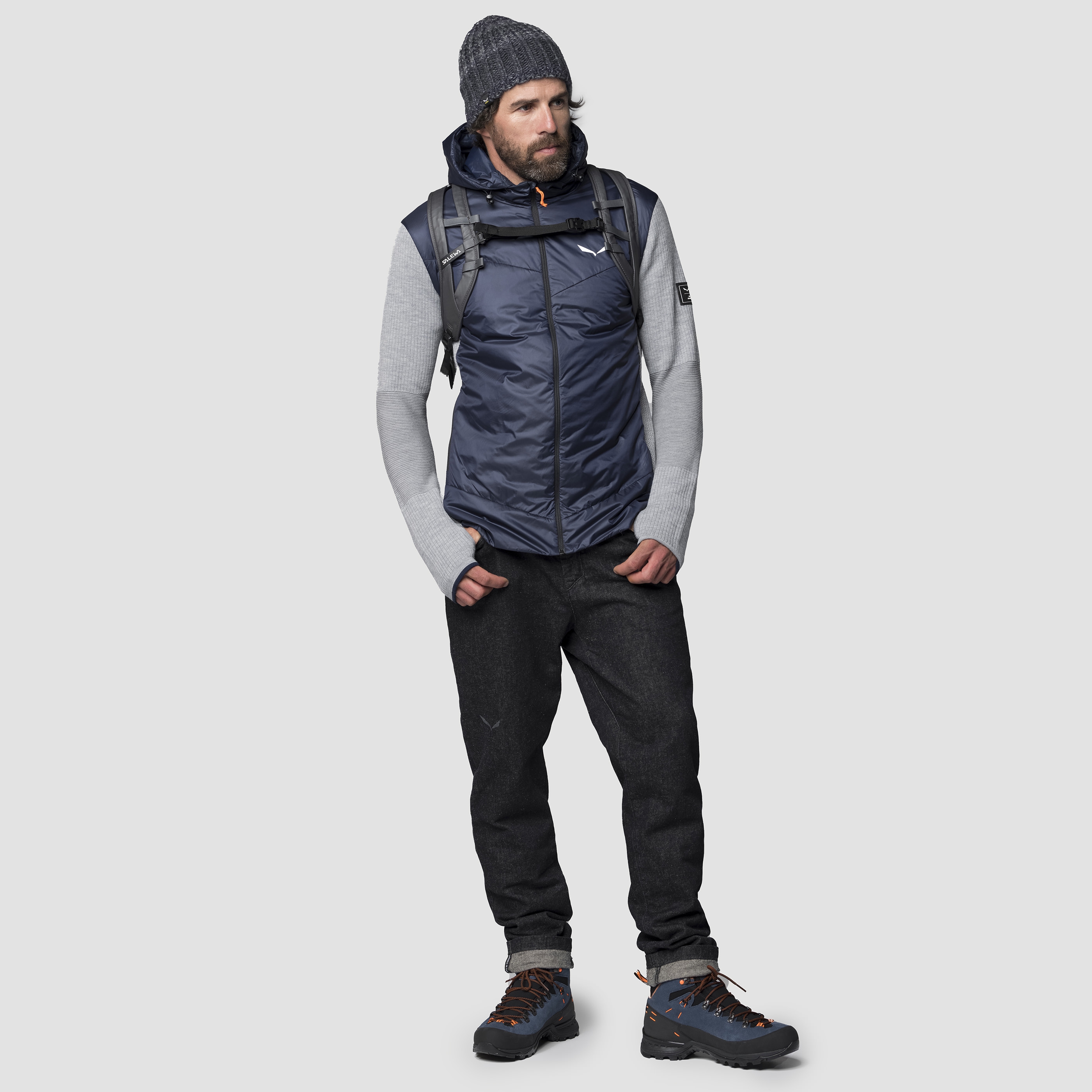 Salewa Fanes Merino Hybrid Herren Jacke