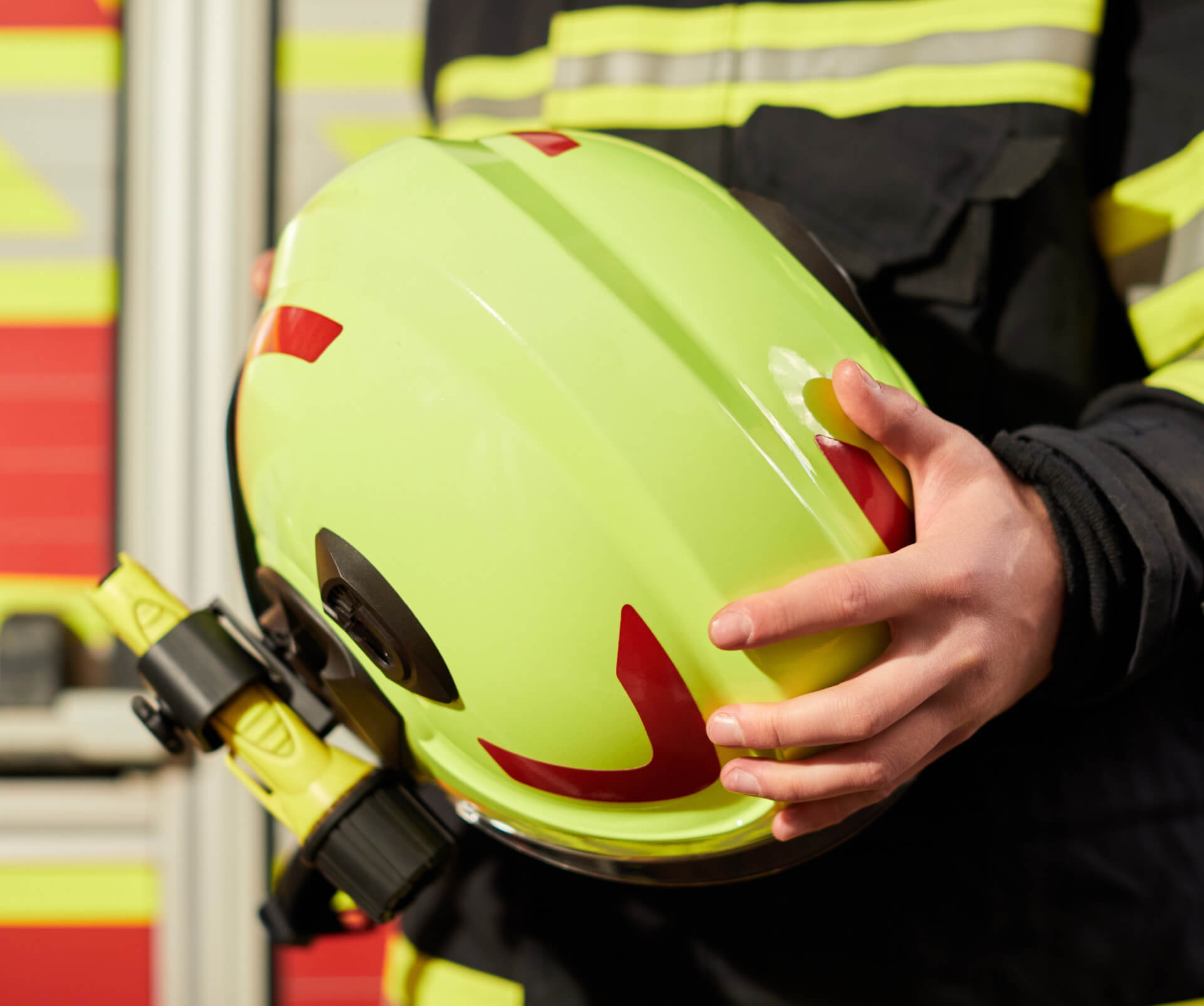 Feuerwehrhelm Zubehör