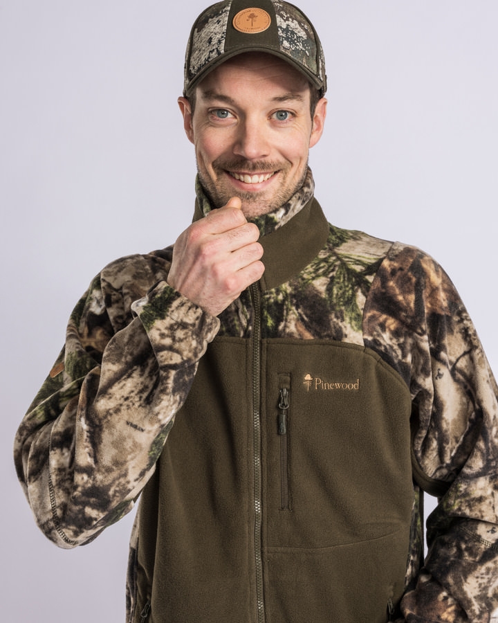 Pinewood® Furudal Hunters Camou Fleecejacke Herren