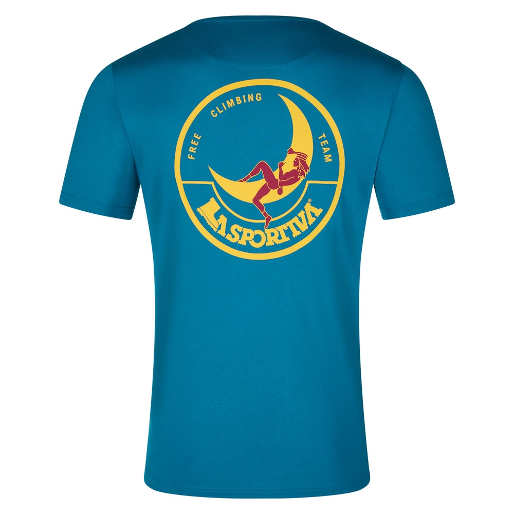 La Sportiva Climbing on the Moon T-Shirt Herren