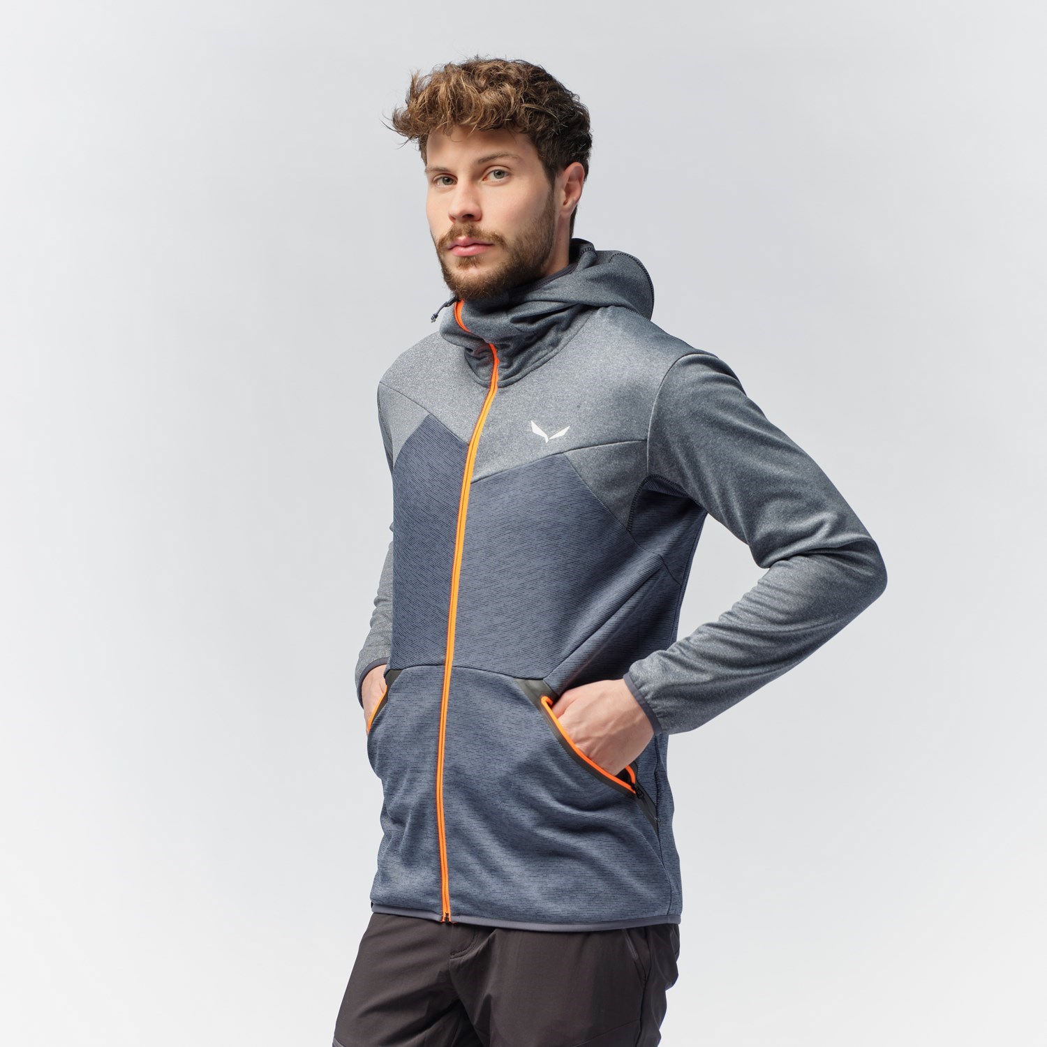 Salewa Puez Melange Polarlite Herren Kapuzenjacke