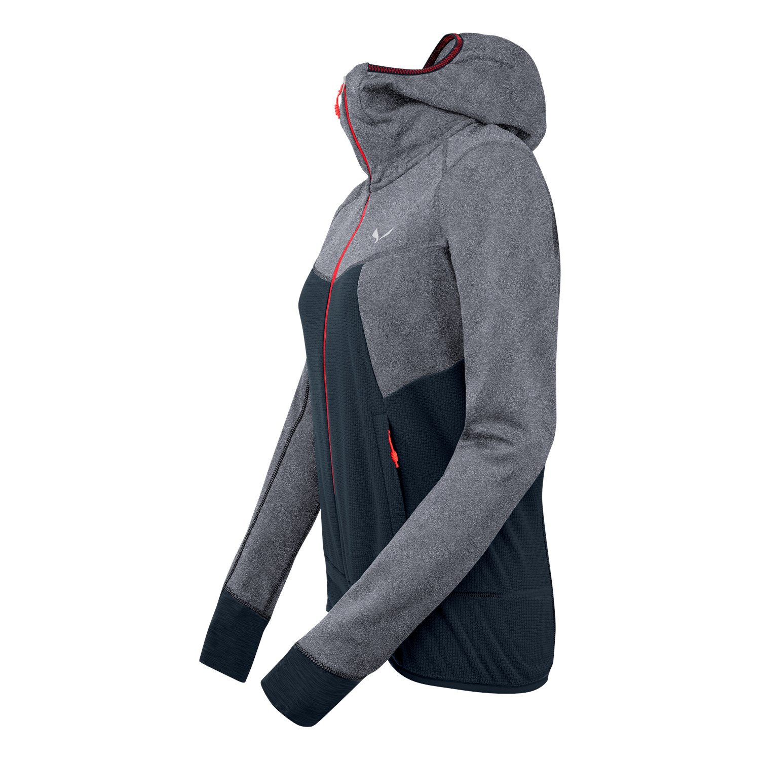 Salewa Puez Hybrid Polarlite Damen Fleecejacke mit Kapuze