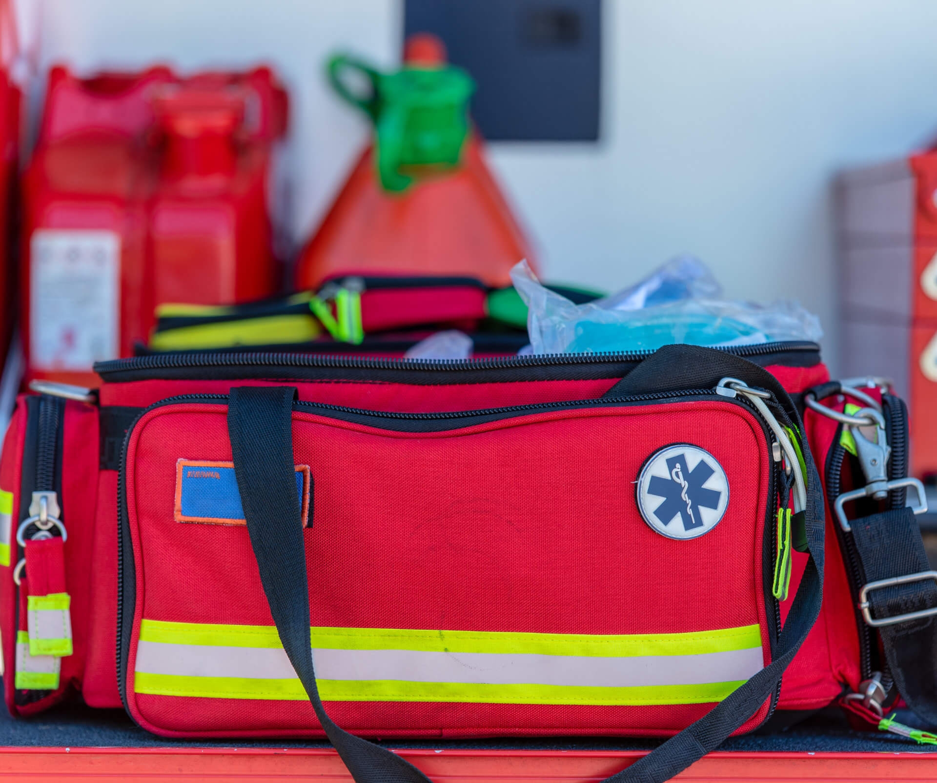 Rettungsdienst Holster und Taschen