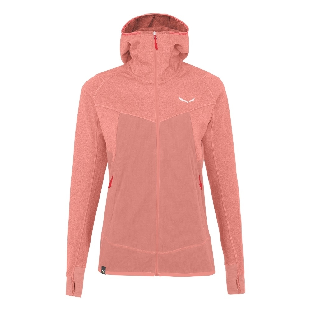 Salewa Puez Hybrid Polarlite Damen Fleecejacke mit Kapuze