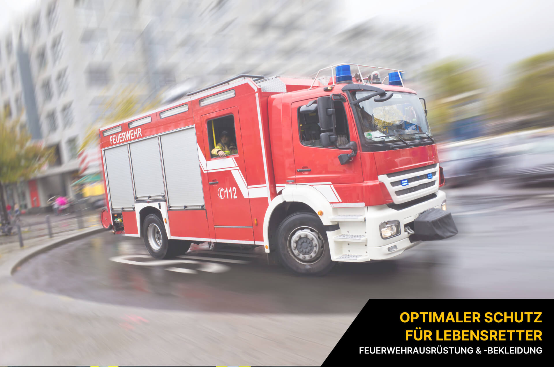 Feuerwehrausrüstung und Feuerwehrbekleidung