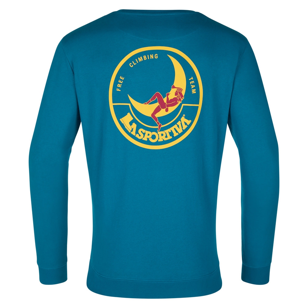 La Sportiva Climbing on the Moon Sweatshirt Herren