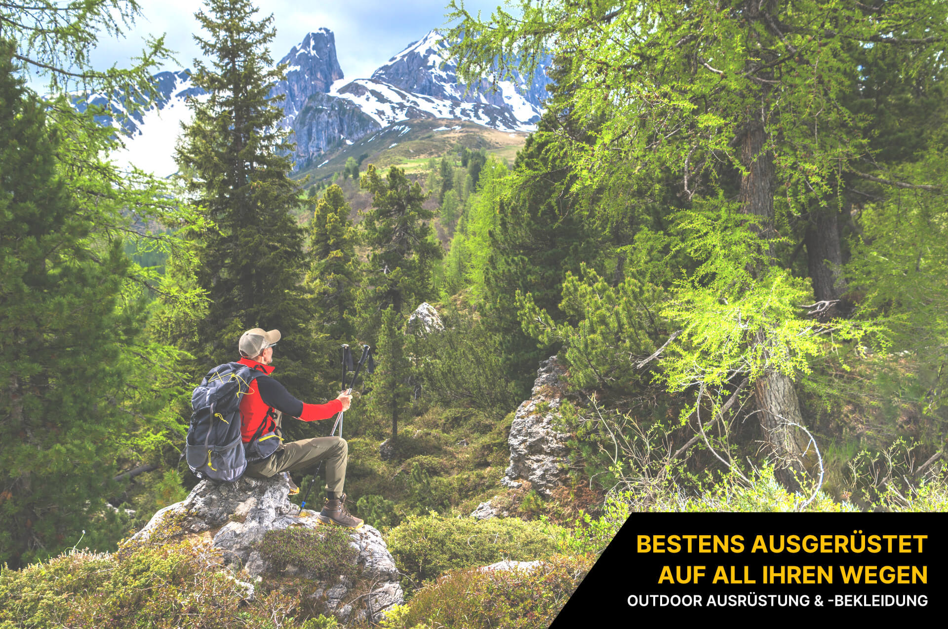 Outdoor Ausrüstung und Bekleidung