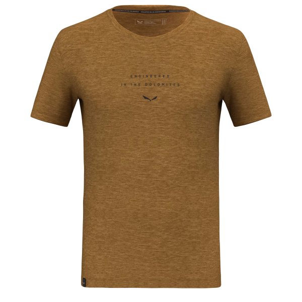 Salewa Eagle EITD Merino Herren T-Shirt Golden Brown XL